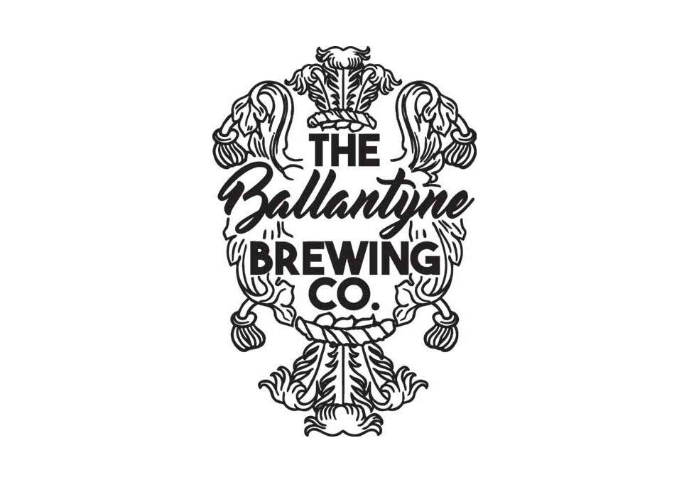 Graphic design, Ballantyne Brewing Co. logo by Maya Walker