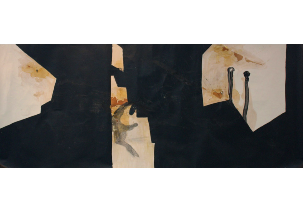 Art, abstract acrylic painting by Maya Walker