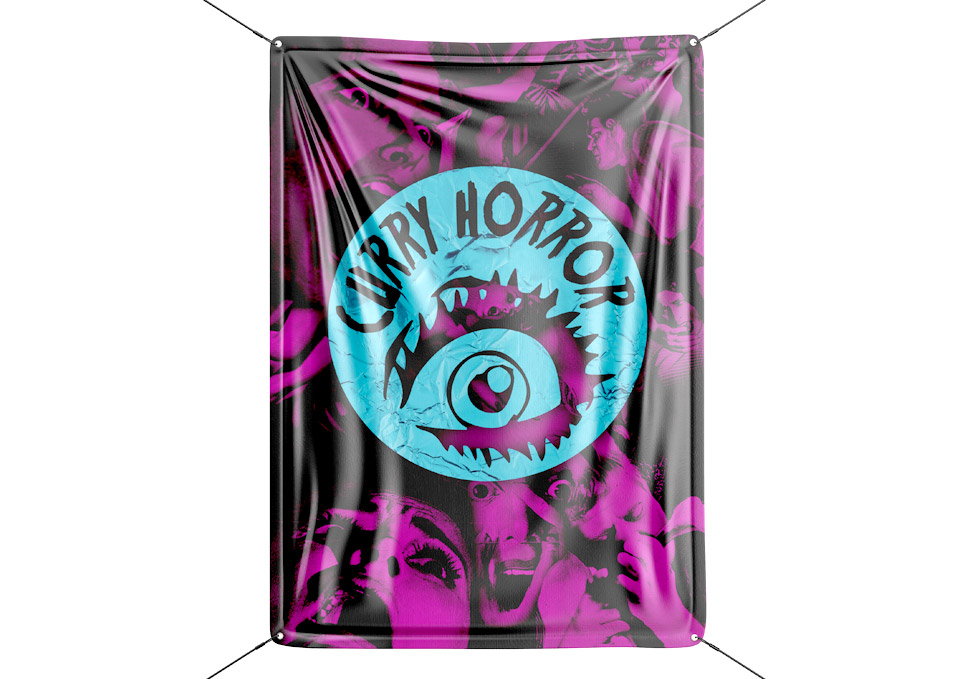 Graphic design, Event banner by Maya Walker